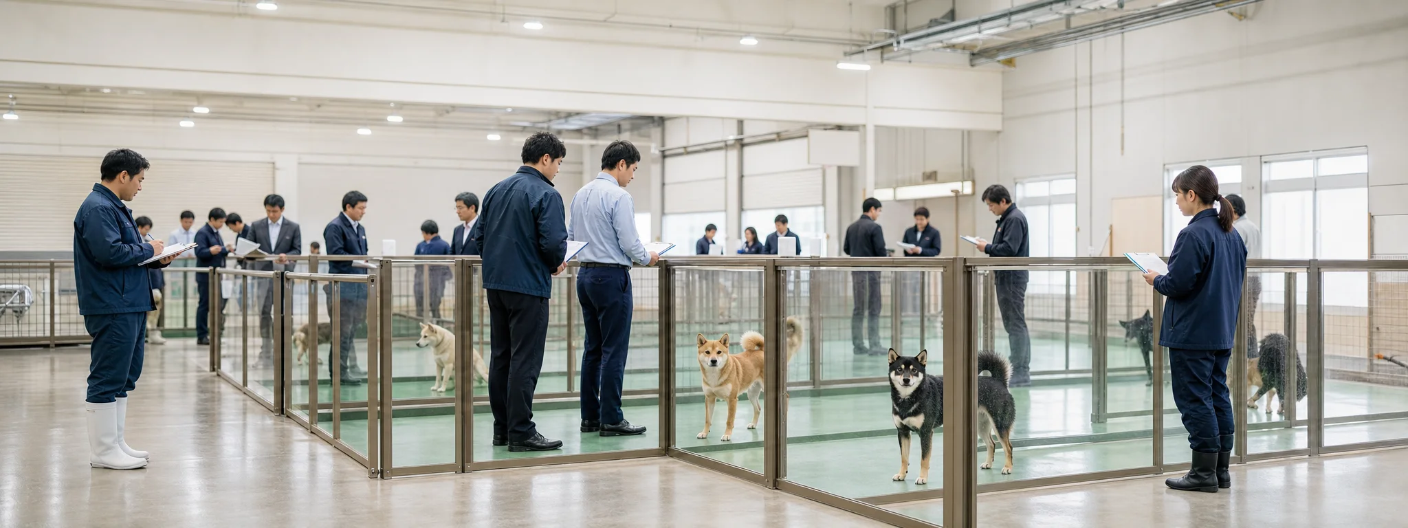 競りあっせん業の現場を表す実写イメージ
