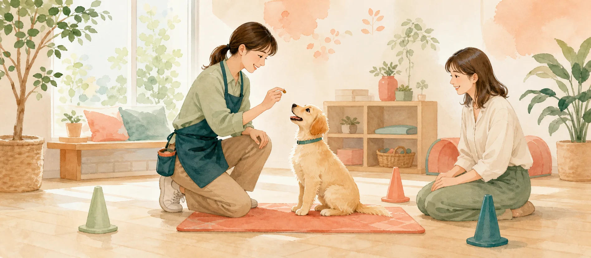 訓練業を表すイラスト